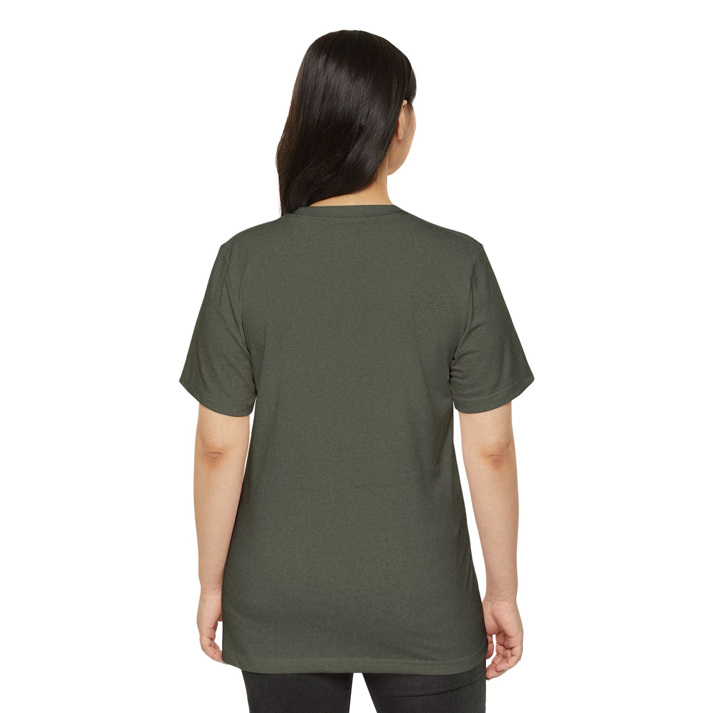 Awareness Heart - Mast Cell Activation Syndrome, Unisex Organic Cotton T-shirt, Printed