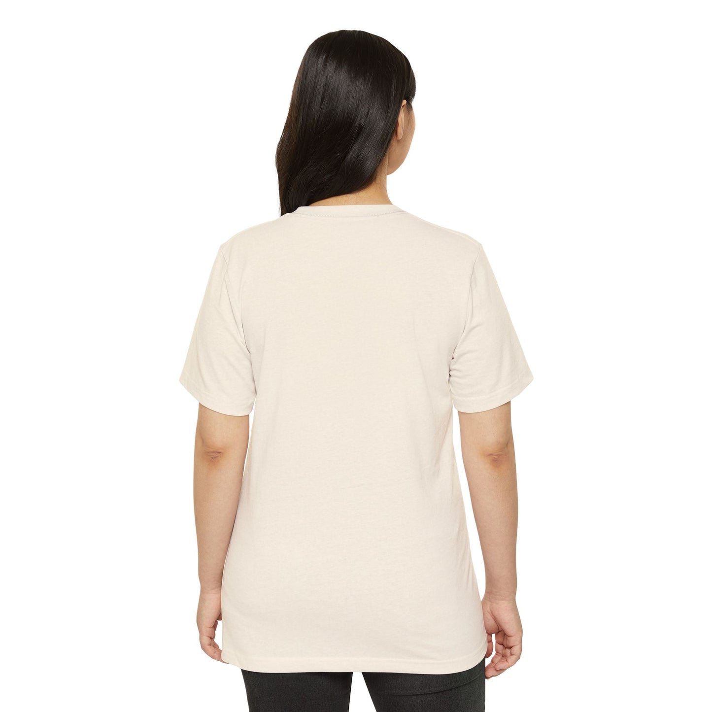 My Body's A Temple..., Unisex Organic Cotton T-shirt (Colorful), Printed