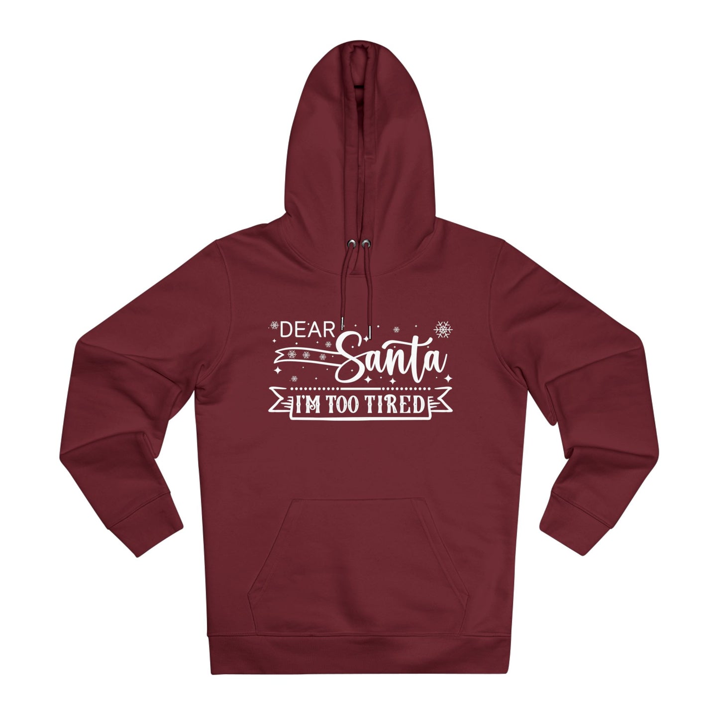 Dear Santa, I'm Too Tired | Unisex Heavy Blend Organic Hoodie Sweatshirt
