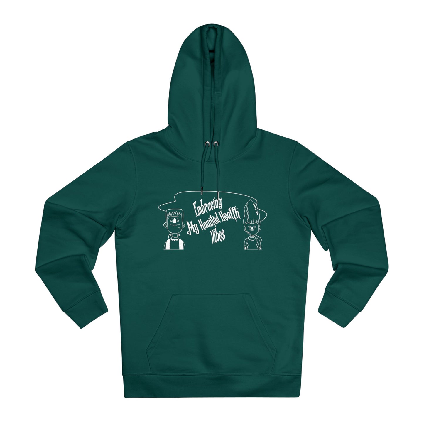 Embracing My Haunted Health Vibes | Unisex Heavy Blend Organic Hoodie Sweatshirt