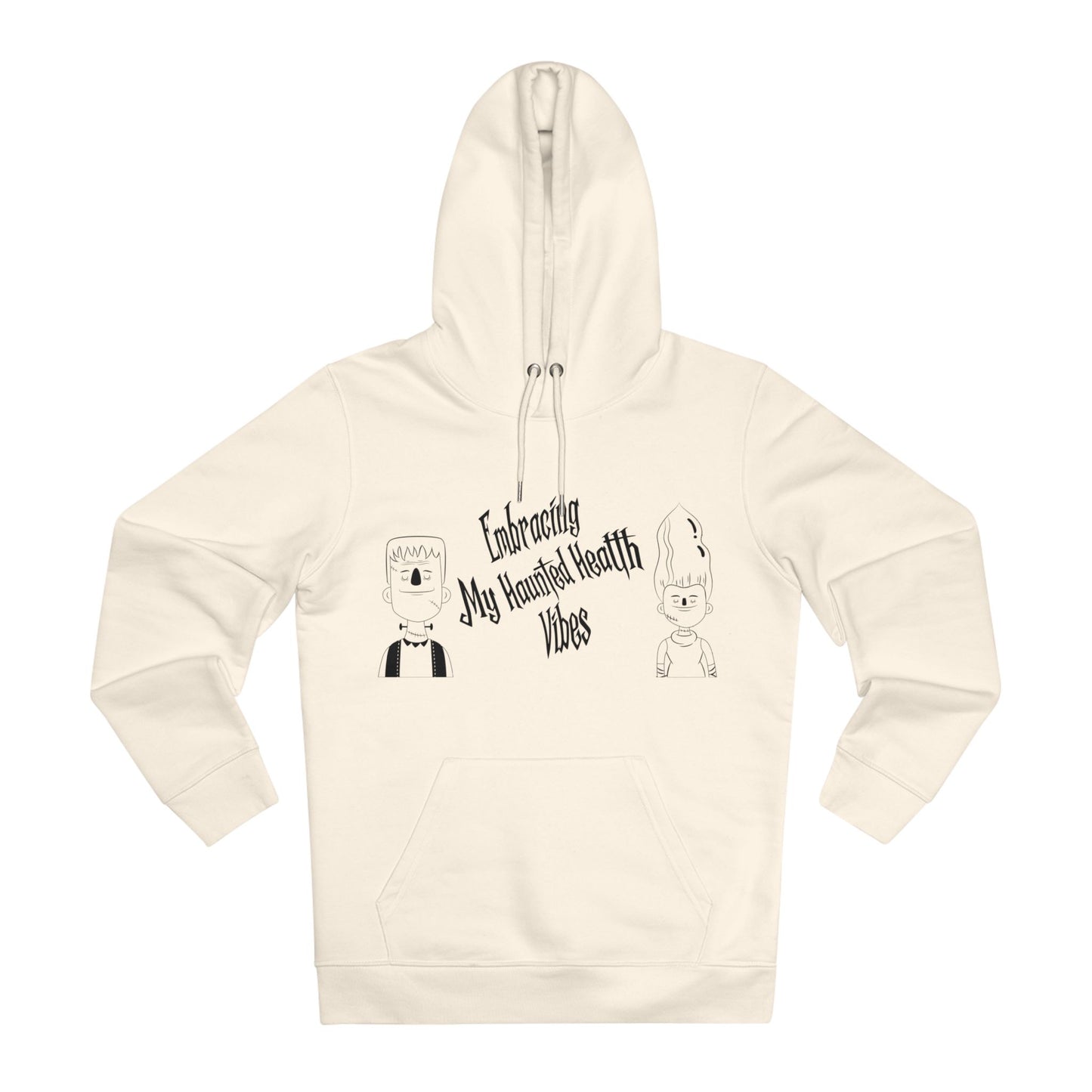 Embracing My Haunted Health Vibes in Pastel Aesthetic | Unisex Heavy Blend Organic Hoodie Sweatshirt