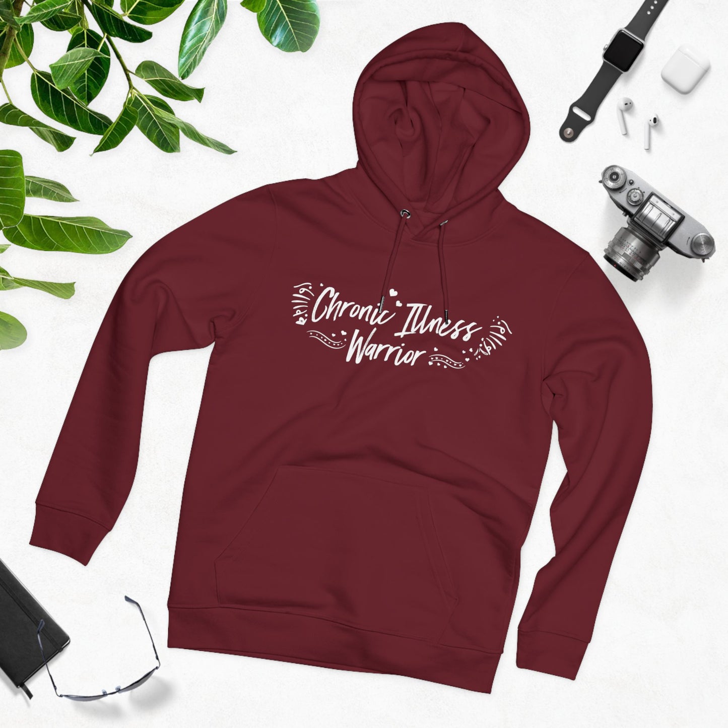 Chronic Illness Warrior | Unisex Heavy Blend Organic Hoodie Sweatshirt
