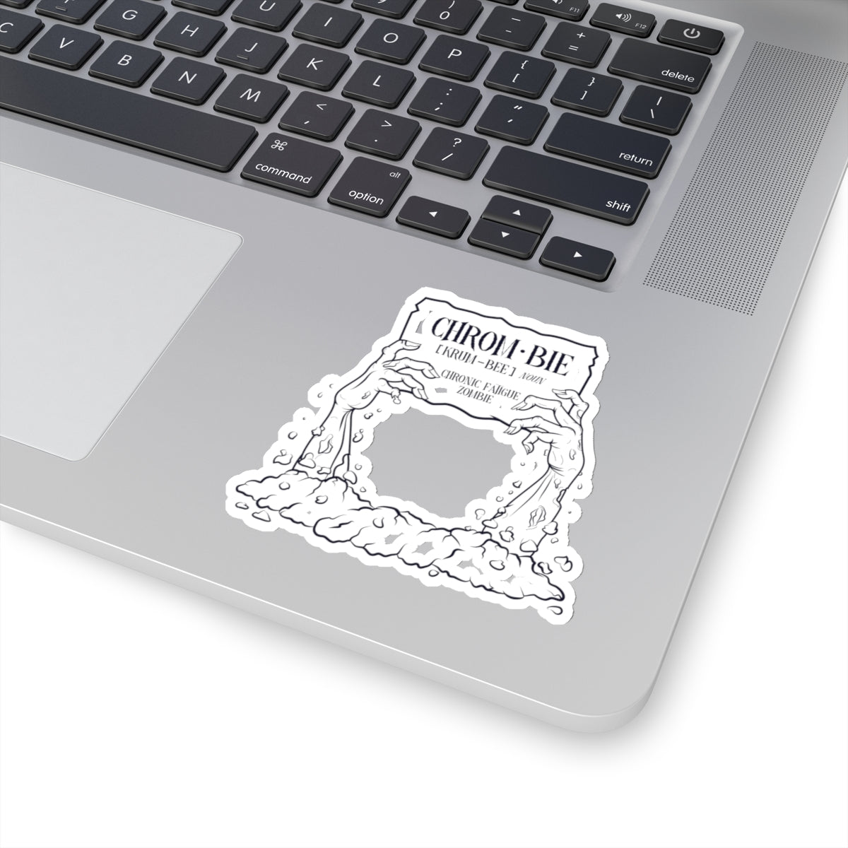 Chrombie, Sticker (Black)