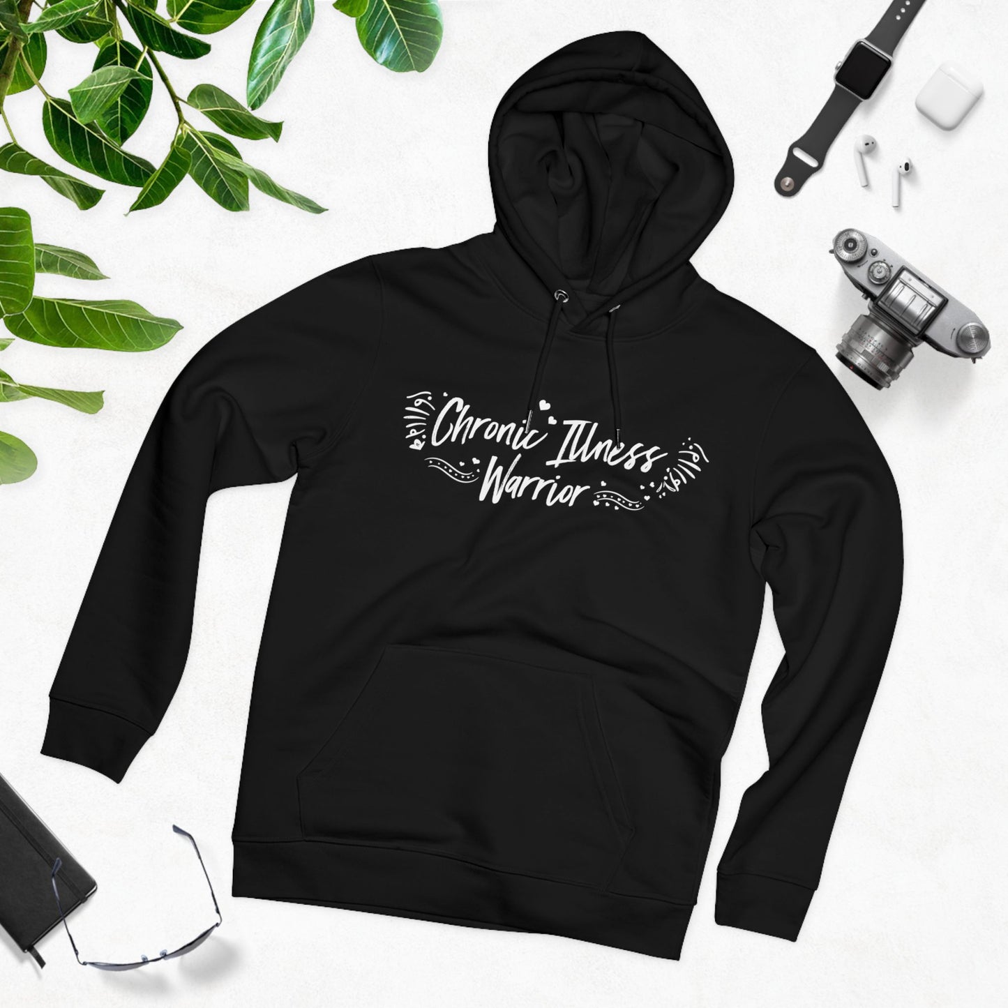 Chronic Illness Warrior | Unisex Heavy Blend Organic Hoodie Sweatshirt