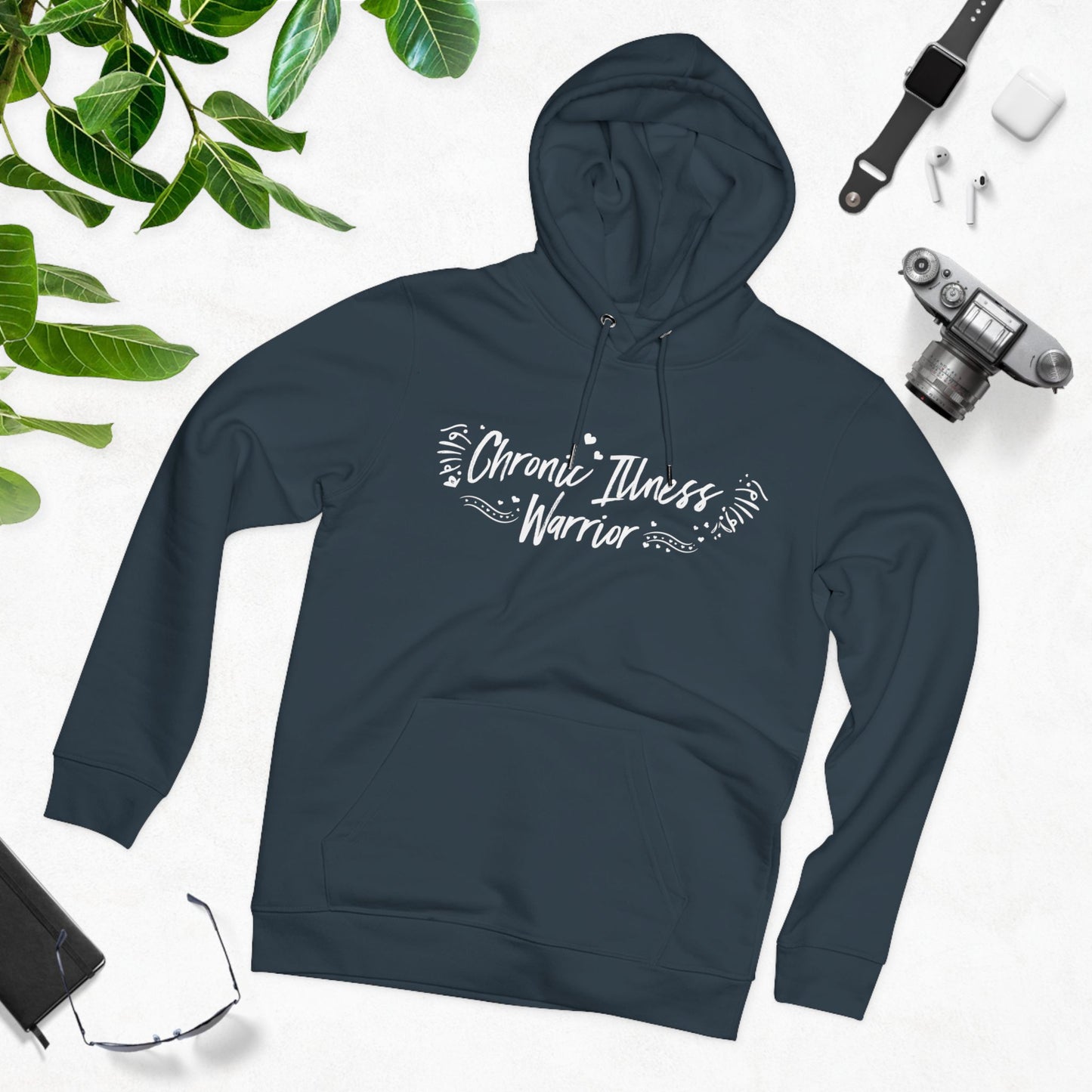 Chronic Illness Warrior | Unisex Heavy Blend Organic Hoodie Sweatshirt