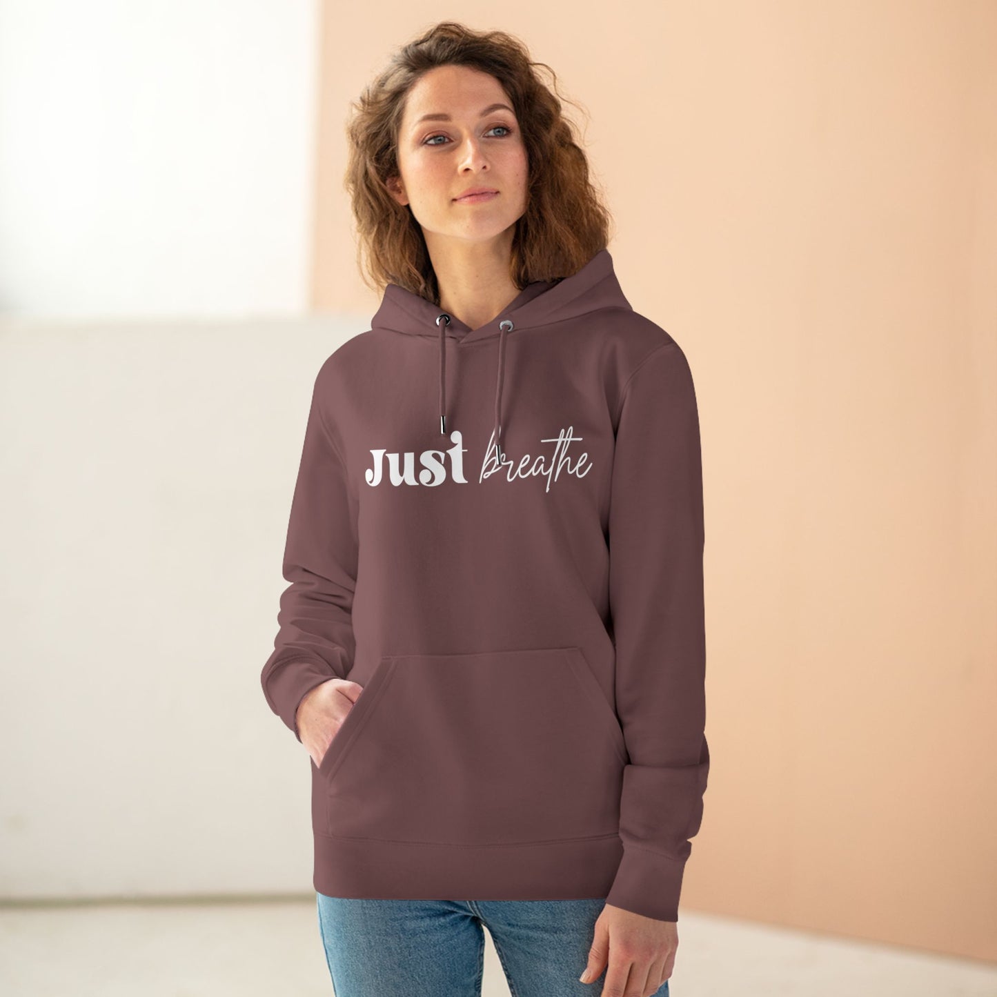 Just Breathe | Unisex Heavy Blend Organic Hoodie Sweatshirt