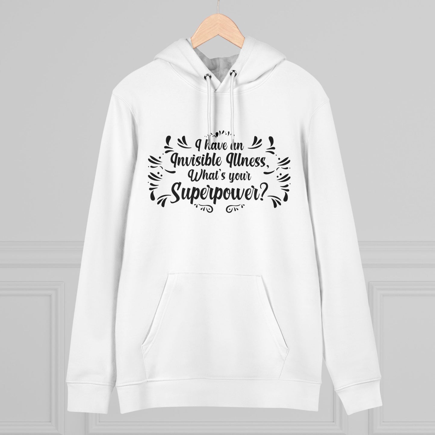 I have an Invisible Illness in Pastel Aesthetic | Unisex Heavy Blend Organic Hoodie Sweatshirt