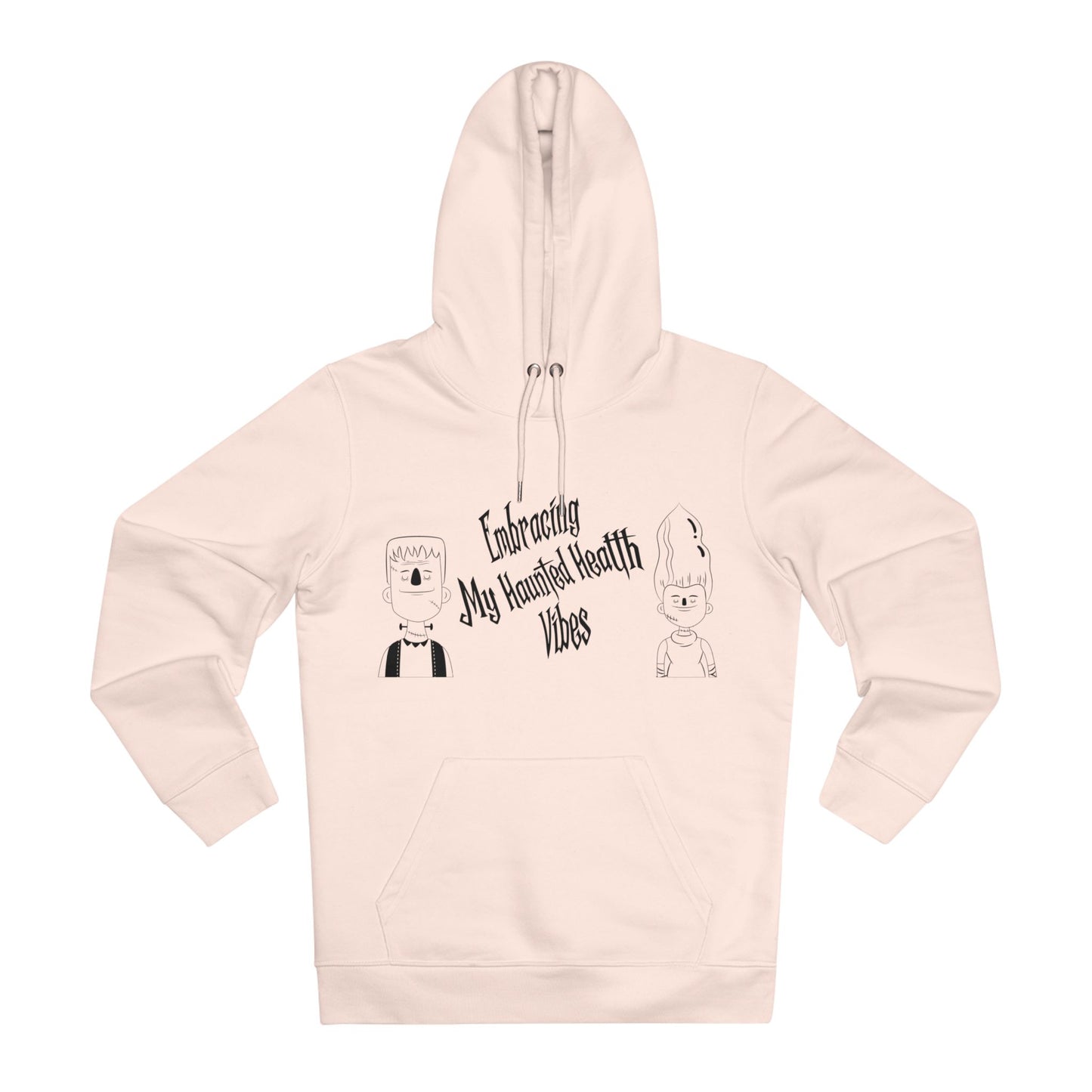 Embracing My Haunted Health Vibes in Pastel Aesthetic | Unisex Heavy Blend Organic Hoodie Sweatshirt
