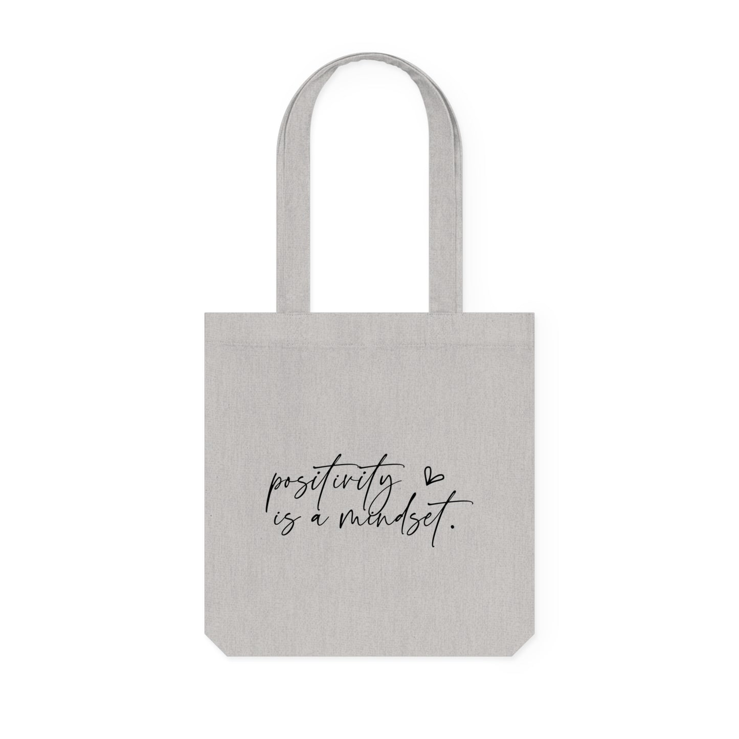 Happiness is a Mood, Organic Tote, Printed