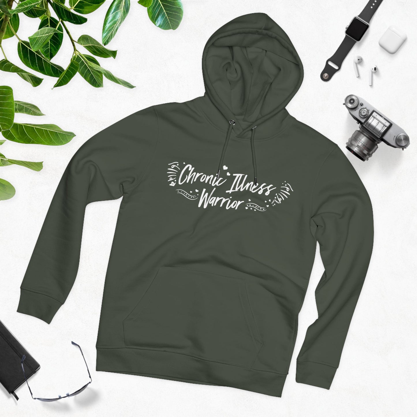 Chronic Illness Warrior | Unisex Heavy Blend Organic Hoodie Sweatshirt