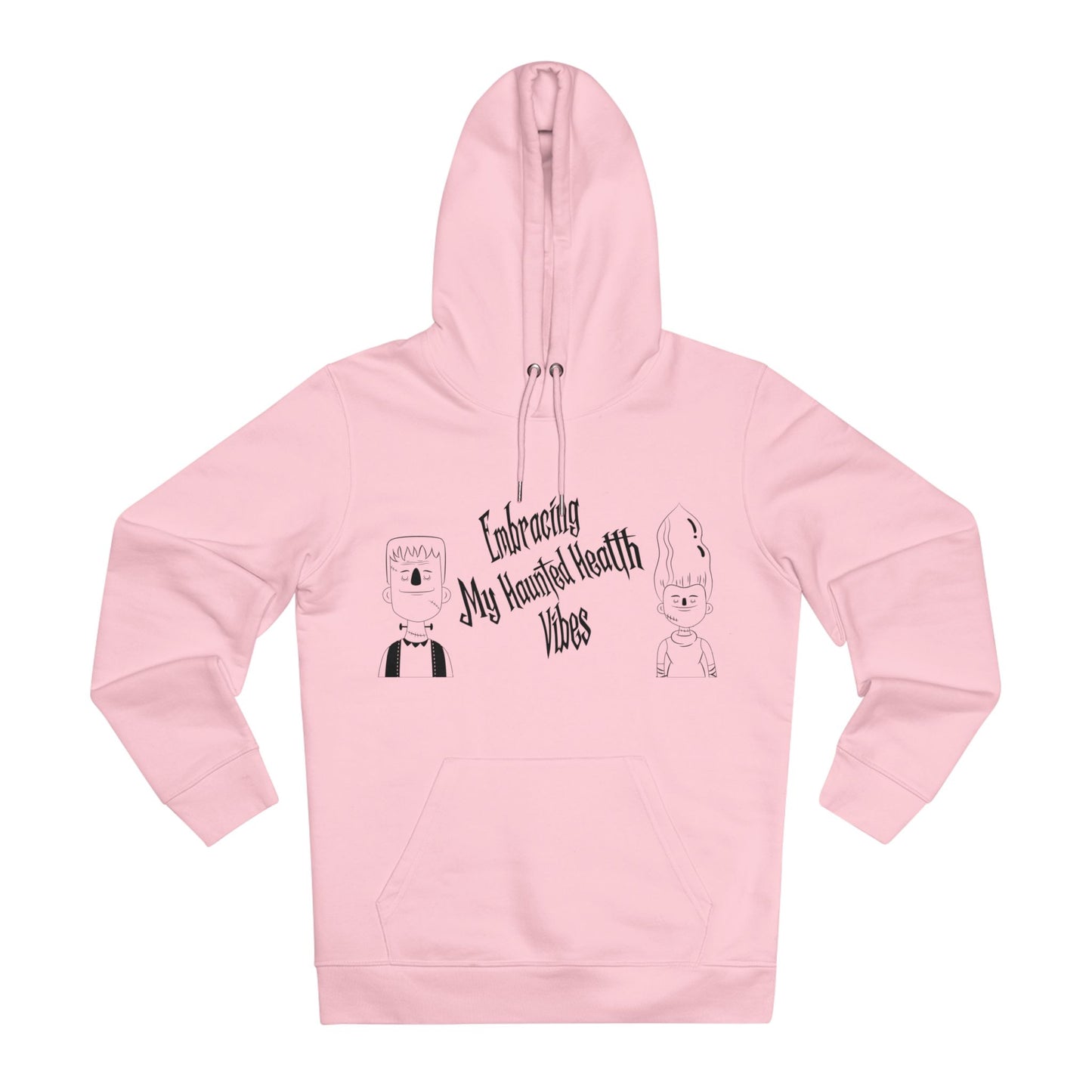 Embracing My Haunted Health Vibes in Pastel Aesthetic | Unisex Heavy Blend Organic Hoodie Sweatshirt