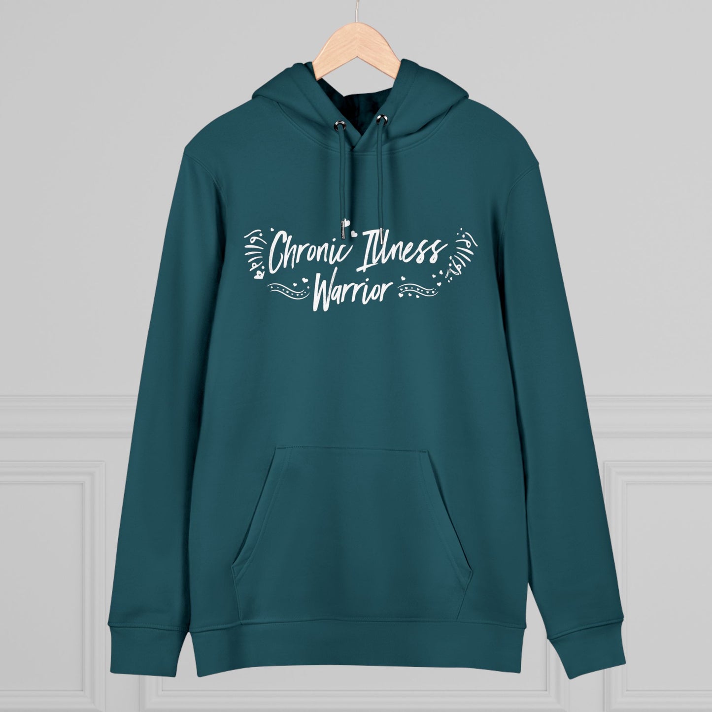 Chronic Illness Warrior | Unisex Heavy Blend Organic Hoodie Sweatshirt
