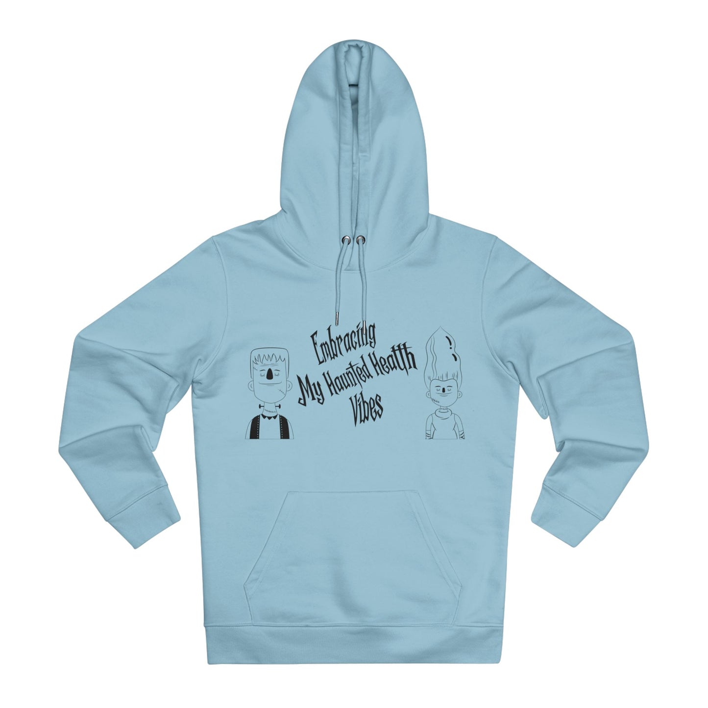 Embracing My Haunted Health Vibes in Pastel Aesthetic | Unisex Heavy Blend Organic Hoodie Sweatshirt