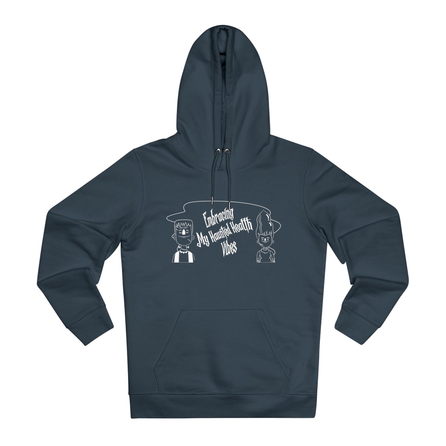 Embracing My Haunted Health Vibes | Unisex Heavy Blend Organic Hoodie Sweatshirt