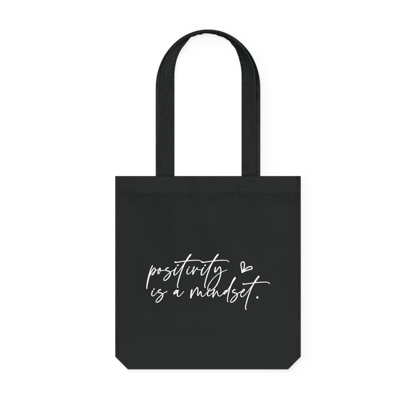 Happiness is a Mood, Organic Tote, Printed