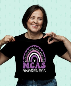 Discover sustainable and non-toxic fashion that supports MCAS awareness. Explore our collection of tees, totes, and hoodies designed to empower individuals living with Mast Cell Activation Syndrome.