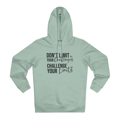 Don't Limit Your Challenges in Pastel Aesthetic | Unisex Heavy Blend Organic Hoodie Sweatshirt