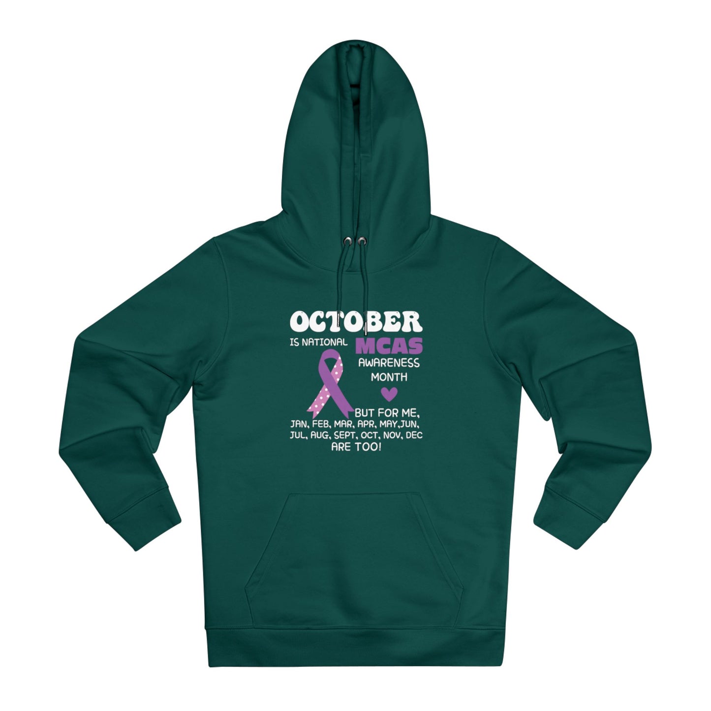 Awareness Month - Mast Cell Activation Syndrome | Unisex Heavy Blend Organic Hoodie Sweatshirt