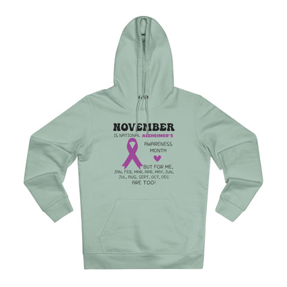 Awareness Month - Alzheimer's in Pastel Aesthetic | Unisex Heavy Blend Organic Hoodie Sweatshirt