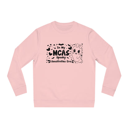 In My MCAS Spooky Sensitivities Era, Unisex Organic Sweatshirt, Printed