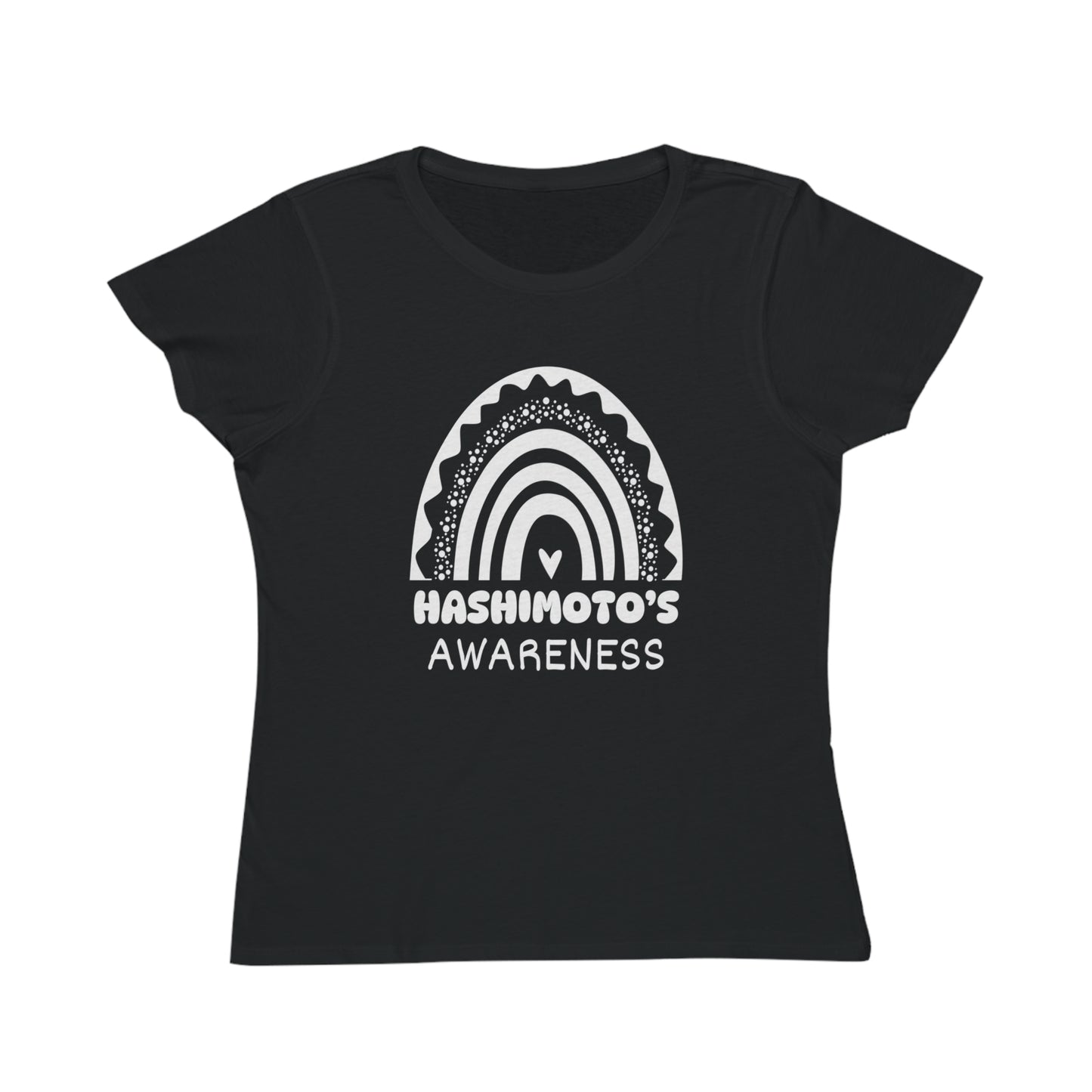 Hashimoto’s Big Awareness Rainbow | Women's Lightweight, Organic Classic T-shirt