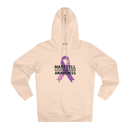 Awareness Ribbon - MCAS in Pastel Aesthetic | Unisex Heavy Blend Organic Hoodie Sweatshirt