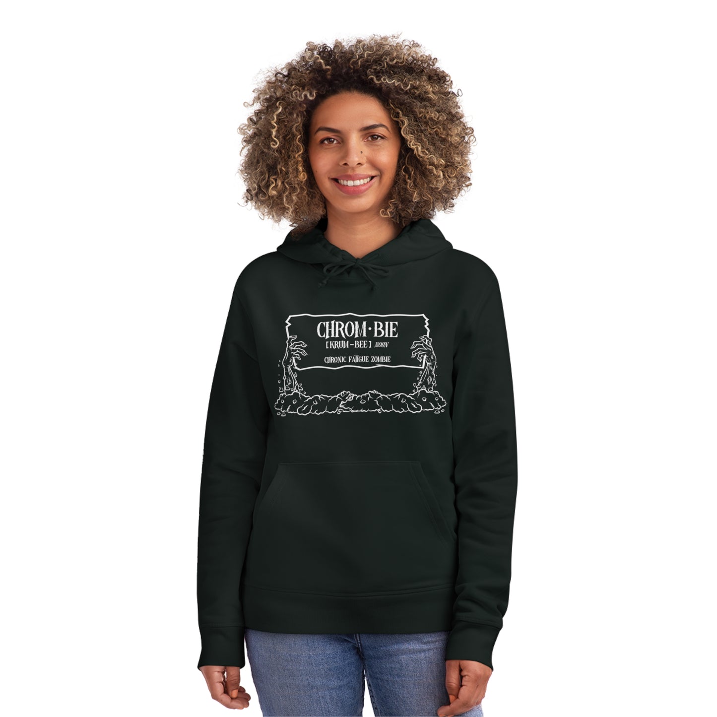 Chrombie, Unisex Organic Drummer Hoodie, Printed