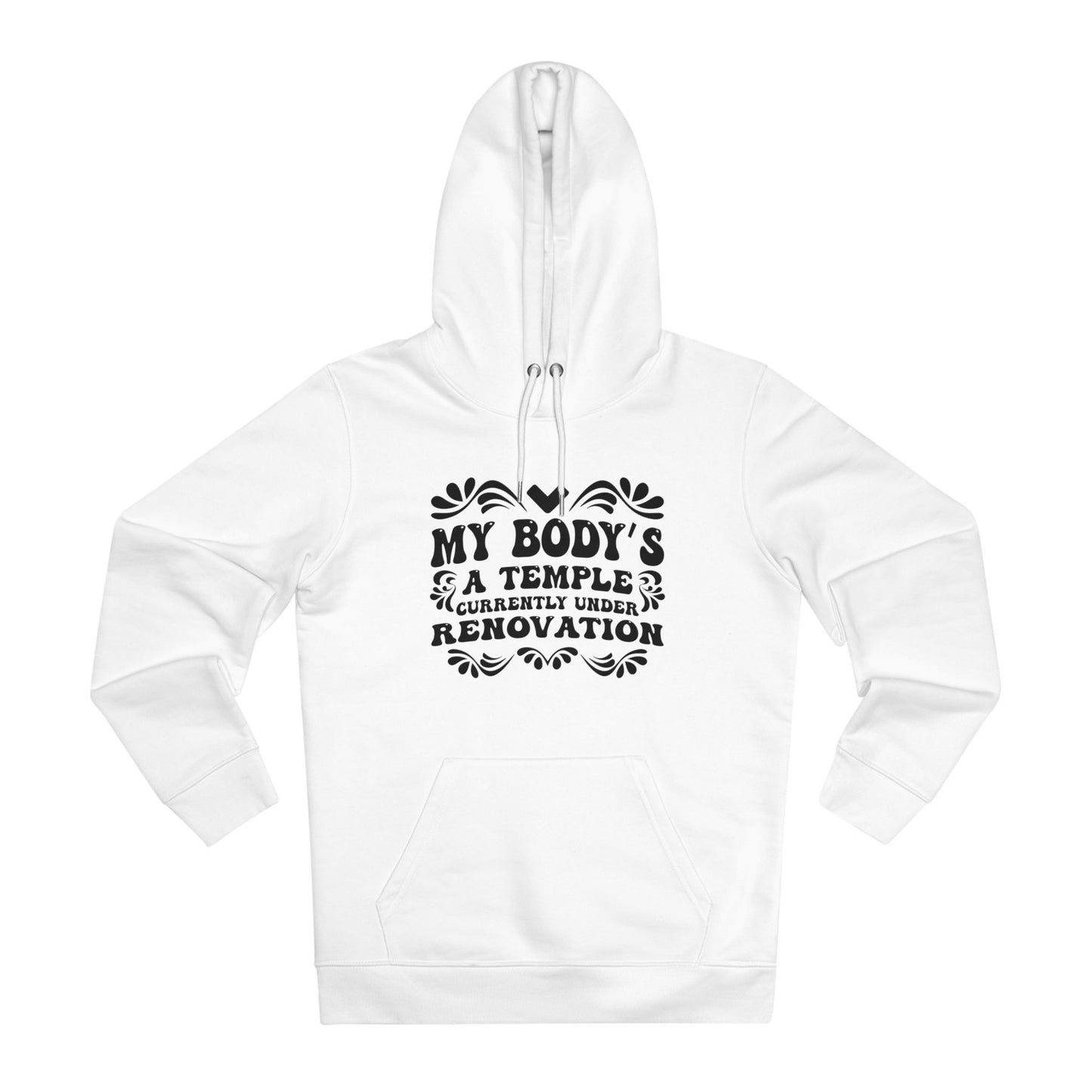 My Body's A Temple... in Pastel Aesthetic | Unisex Heavy Blend Organic Hoodie Sweatshirt