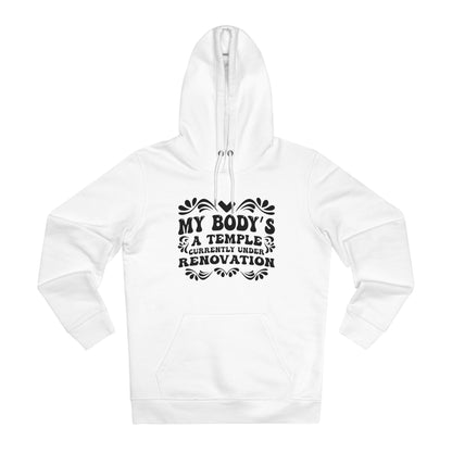 My Body's A Temple... in Pastel Aesthetic | Unisex Heavy Blend Organic Hoodie Sweatshirt