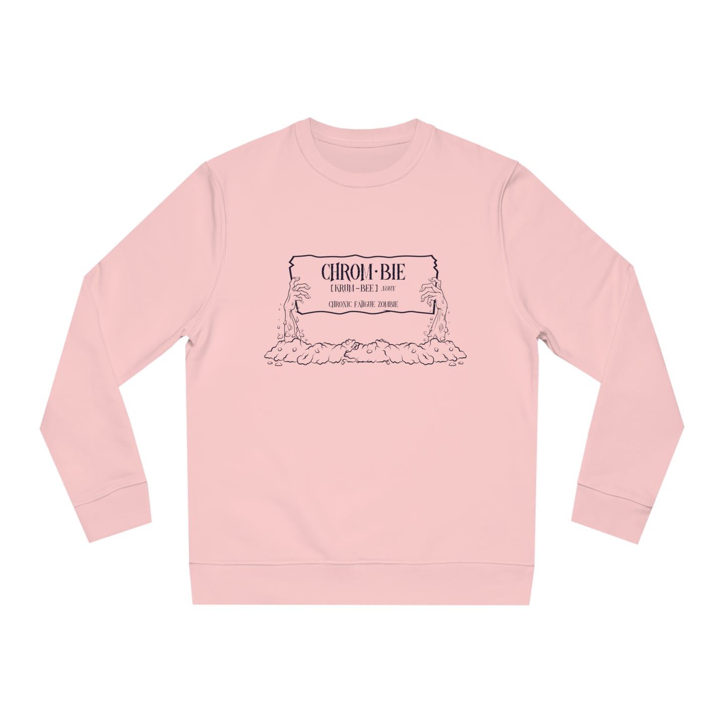 Chrombie, Unisex Organic Sweatshirt, Printed