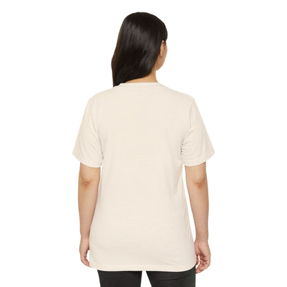 My Body's A Temple..., Unisex Organic Cotton T-shirt (Colorful), Printed