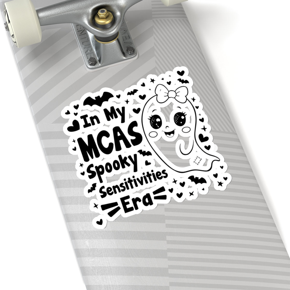 In My MCAS Spooky Sensitivities Era, Sticker (Black)