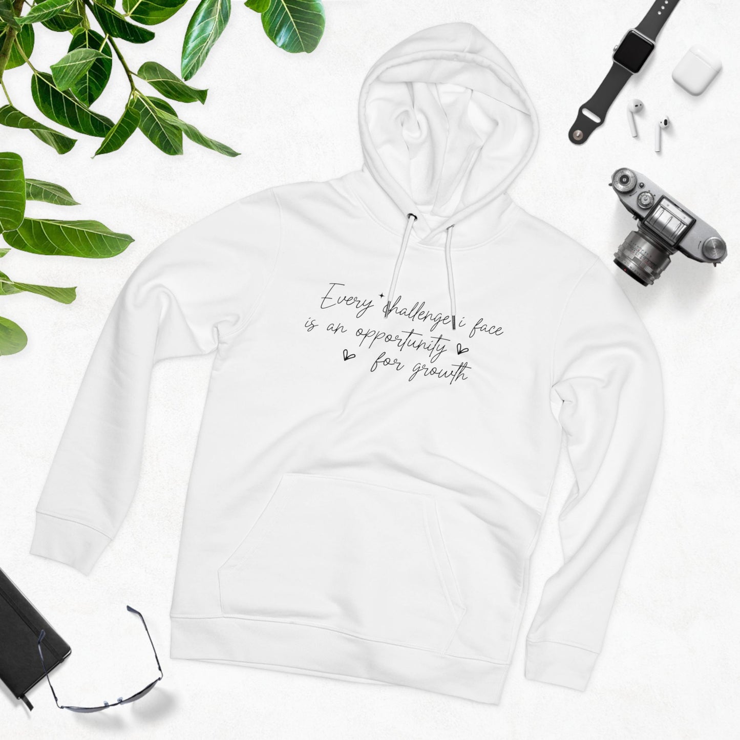 Every Challenge I Face in Pastel Aesthetic | Unisex Heavy Blend Organic Hoodie Sweatshirt