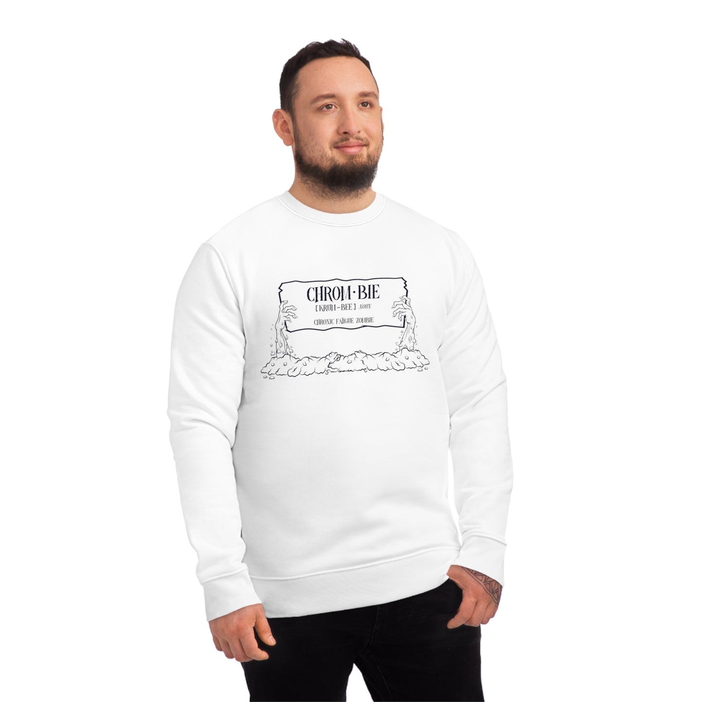 Chrombie, Unisex Organic Sweatshirt, Printed