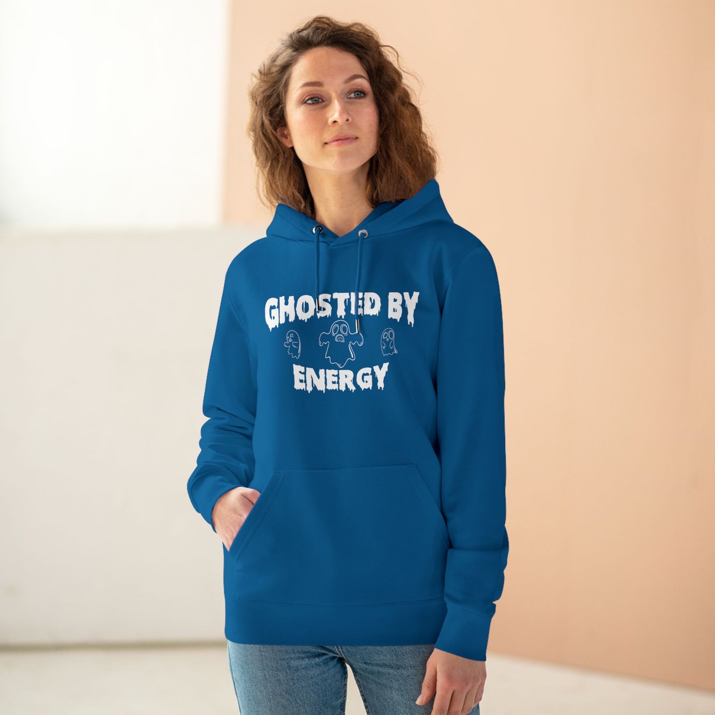 Ghosted by Energy with Spooky Ghosts | Unisex Heavy Blend Organic Hoodie Sweatshirt