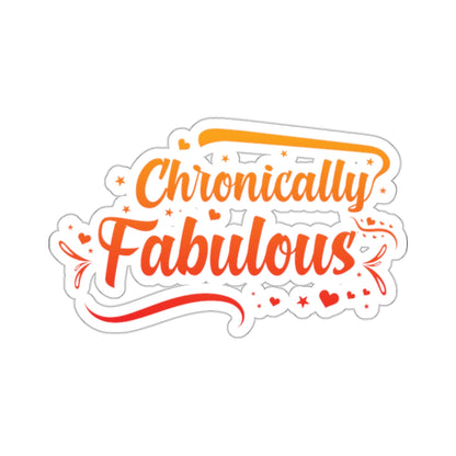 Chronically Fabulous, Sticker (In Color)