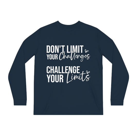 Don't Limit Your Challenges, Unisex Organic Long Sleeve Tee, Printed