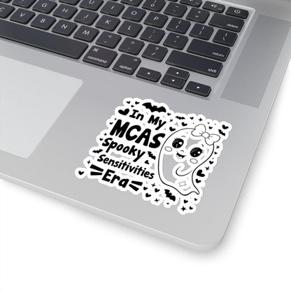 In My MCAS Spooky Sensitivities Era, Sticker (Black)