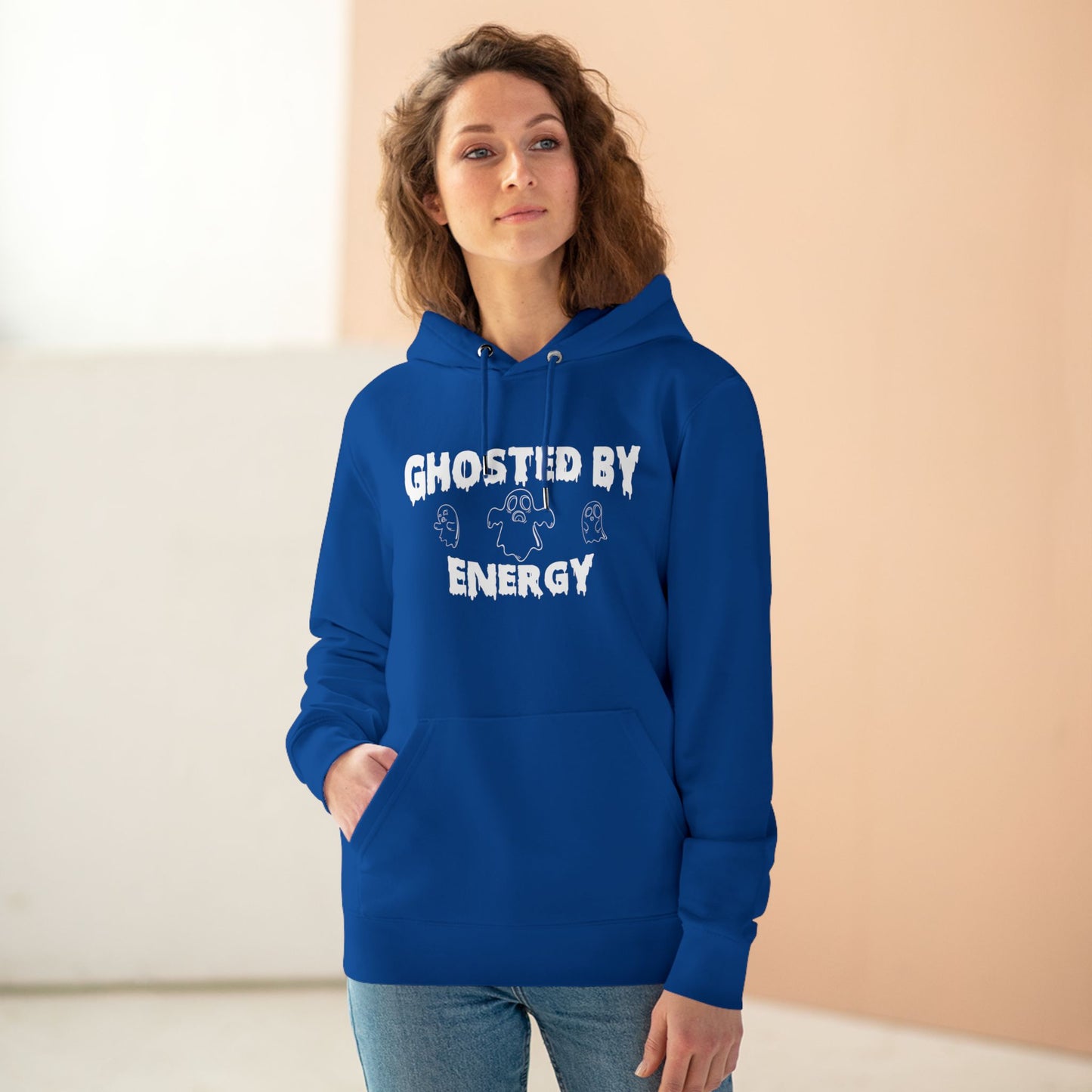 Ghosted by Energy with Spooky Ghosts | Unisex Heavy Blend Organic Hoodie Sweatshirt