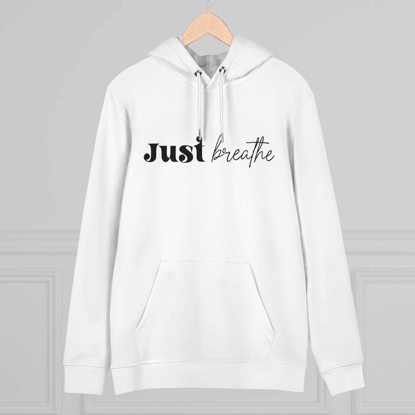 Just Breathe in Pastel Aesthetic | Unisex Heavy Blend Organic Hoodie Sweatshirt