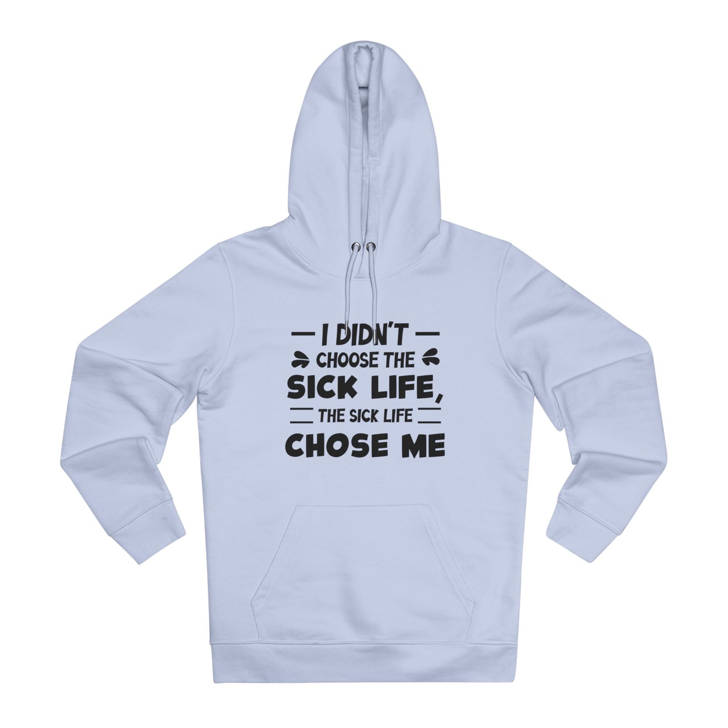 I Didn't Choose the Sick Life in Pastel Aesthetic | Unisex Heavy Blend Organic Hoodie Sweatshirt