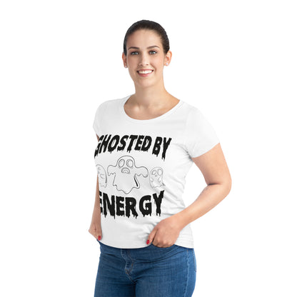 Ghosted by Energy with Spooky Ghosts, Women's Jazzer T-shirt (Light), Printed