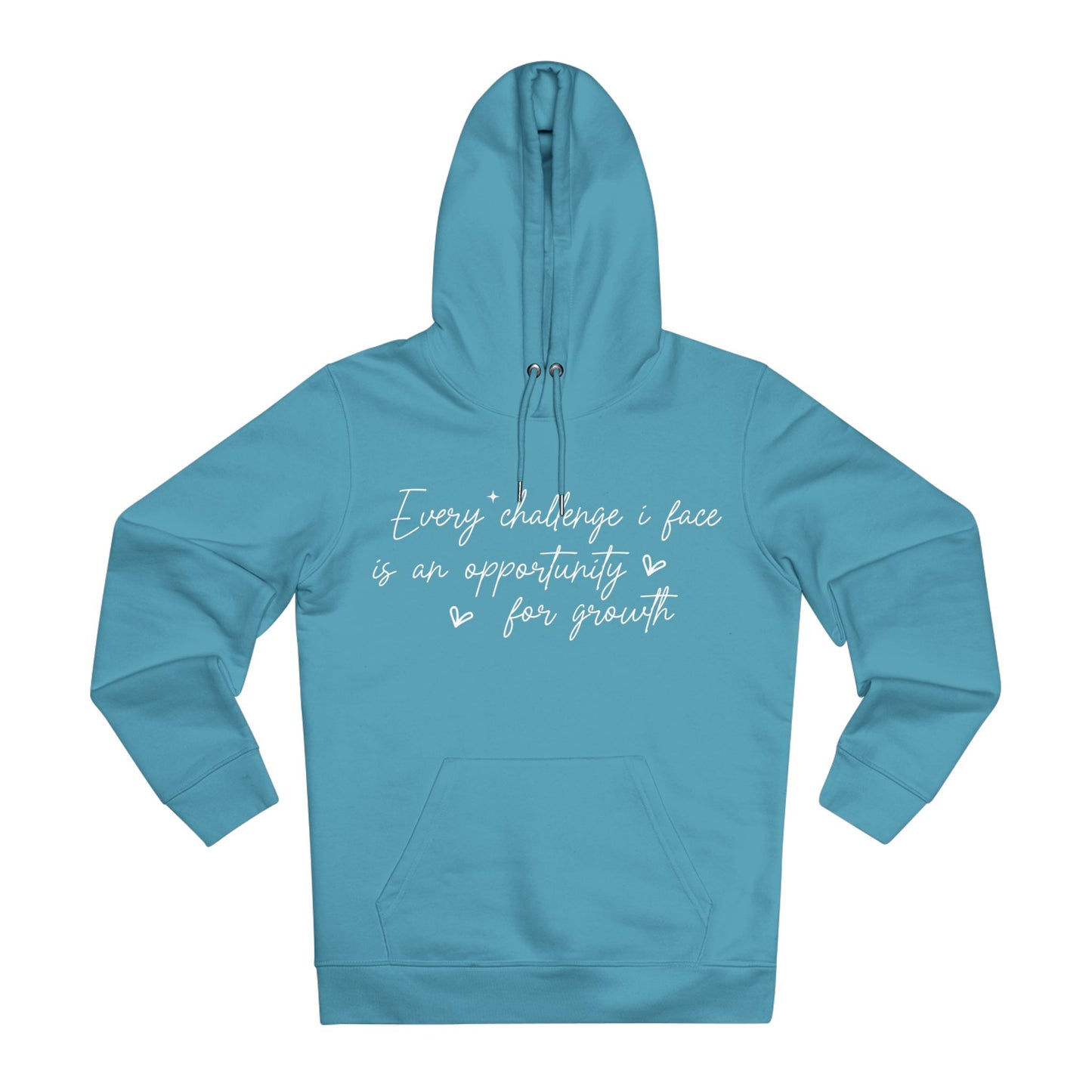 Every Challenge I Face | Unisex Heavy Blend Organic Hoodie Sweatshirt