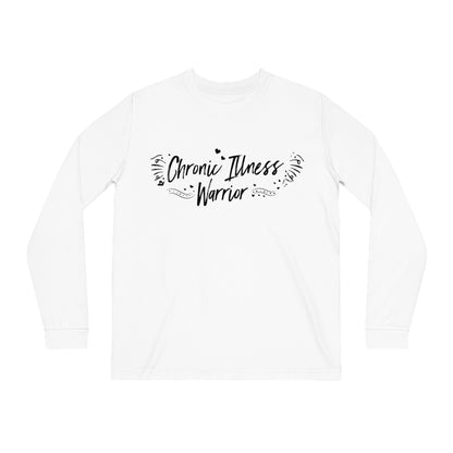 Chronic Illness Warrior, Unisex Organic Long Sleeve Tee, Printed