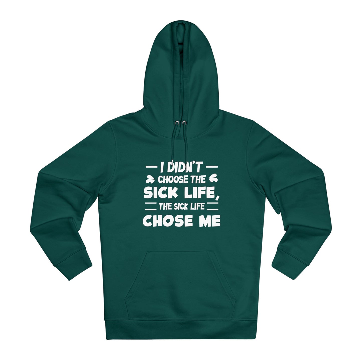 I Didn't Choose the Sick Life | Unisex Heavy Blend Organic Hoodie Sweatshirt