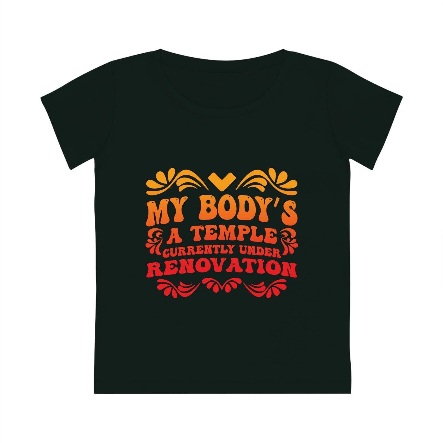 My Body's A Temple..., Women's Jazzer T-shirt (Light), Printed