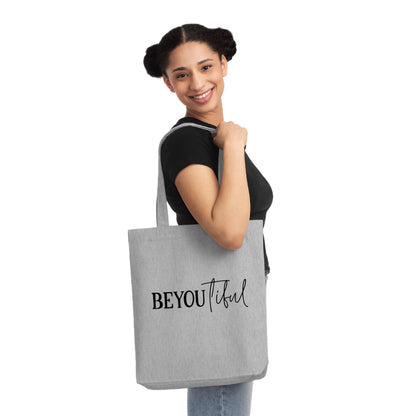 BeYOUtiful, Organic Tote, Printed