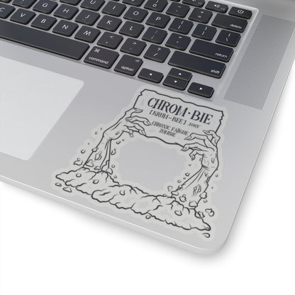 Chrombie, Sticker (Black)