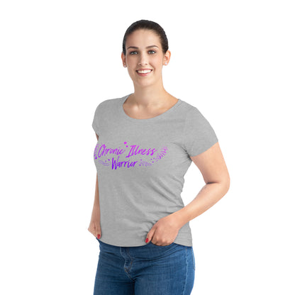 Chronic Illness Warrior, Women's Jazzer T-shirt (Dark), Printed