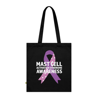 Awareness Ribbon - Mast Cell Activation Syndrome, Organic Tote (Colorful), Printed